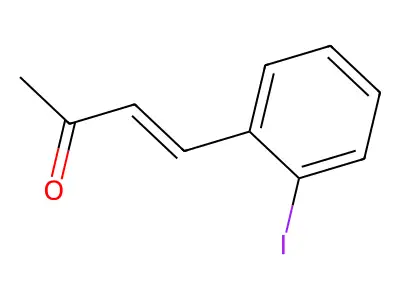 3-Buten-2-one, 4-(2-iodophenyl)- structure