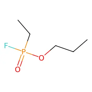 Propyl Ethylphosphonofluoridate structure