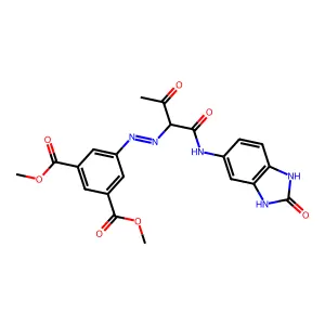 Pigment Yellow 120 structure