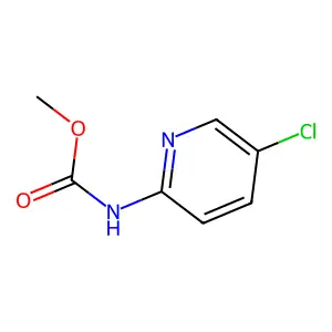 methyl N-(5-chloropyridin-2-yl)carbamate structure