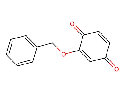 2,5-Cyclohexadiene-1,4-dione, 2-(phenylmethoxy)- structure