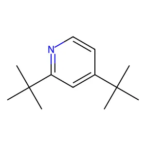 2,4-Bis(t-butyl)pyridine structure