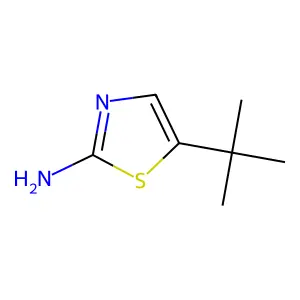 5-叔丁基-1,3-噻唑-2-胺 structure