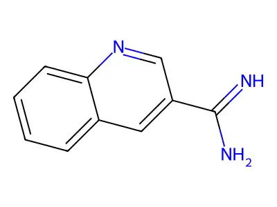 Quinoline-3-carboximidamide structure
