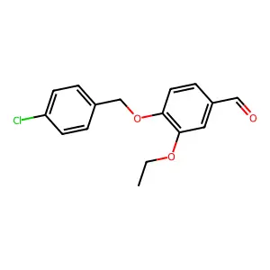 4-[(4-Chlorobenzyl)oxy]-3-ethoxybenzaldehyde structure
