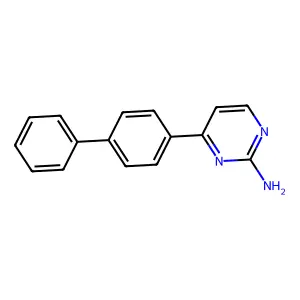 4-[1,1'-Biphenyl]-4-yl-2-pyrimidinamine structure