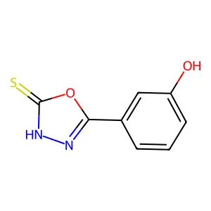 3-(5-Mercapto-[1,3,4]oxadiazol-2-yl)-phenol structure