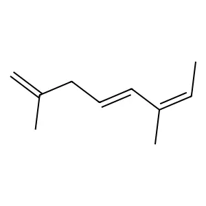 1,4,6-Octatriene, 2,6-dimethyl- structure