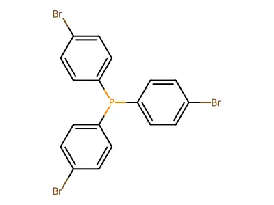 Tris(4-bromophenyl)phosphane structure