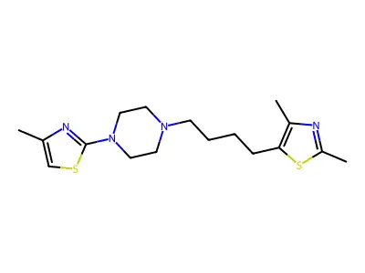 Peratizole structure