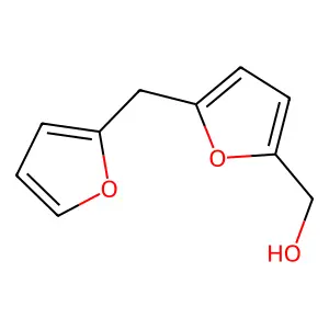 Furfuryl alcohol, 5-furfuryl- structure