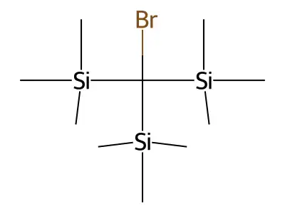 [Bromobis(trimethylsilyl)methyl]trimethylsilane structure