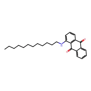 1-(Dodecylamino)anthracene-9,10-dione structure