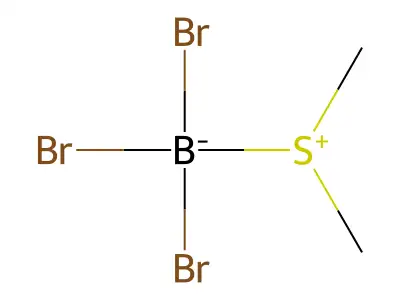 Tribromoborane-methyl sulfide structure