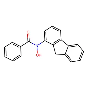 Benzohydroxamic acid, N-fluoren-1-yl- structure