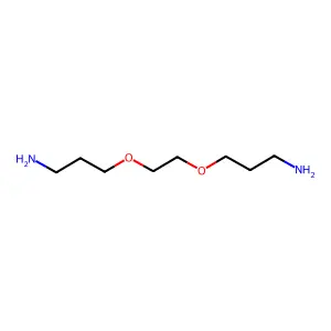3,3'-[1,2-亚乙基双(氧)]双(1-丙胺) structure
