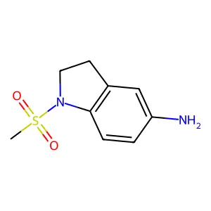 1-(Methylsulfonyl)indolin-5-amine structure
