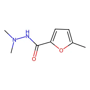 N',N',5-三甲基呋喃-2-甲酰肼 structure