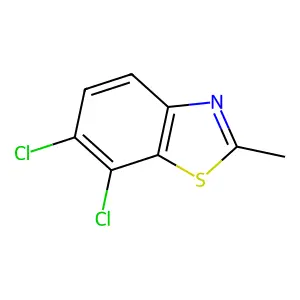 6,7-Dichloro-2-methylbenzothiazole structure