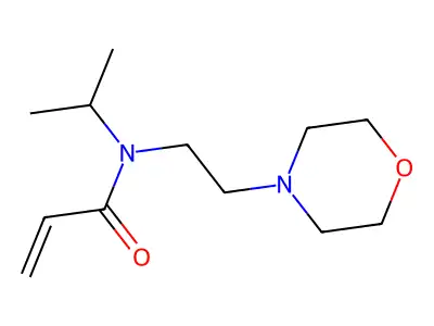 N-[2-(Morpholin-4-yl)ethyl]-N-(propan-2-yl)prop-2-enamide structure