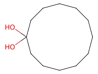 Cyclododecanediol structure