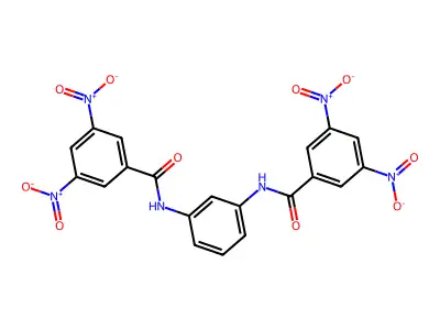 Benzamide, N,N'-1,3-phenylenebis[3,5-dinitro- structure