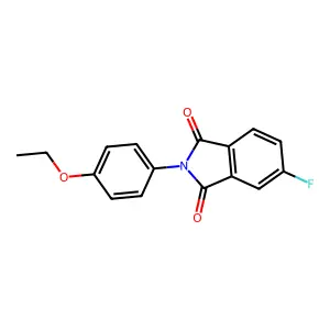 2-(4-Ethoxyphenyl)-5-fluoro-1H-isoindole-1,3(2H)-dione structure