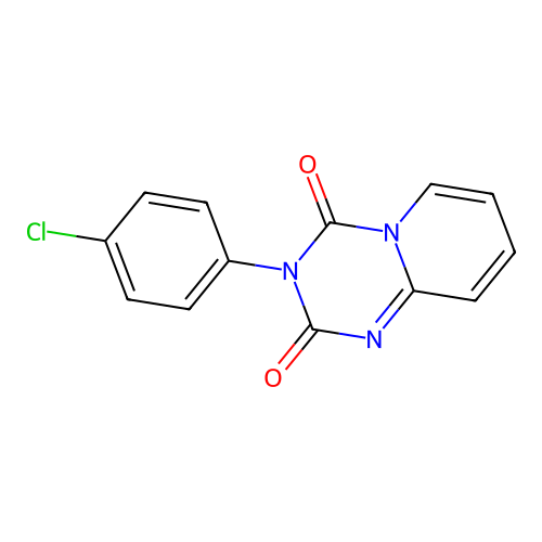 3-(4-Chlorophenyl)pyrido[1,2-a][1,3,5]triazine-2,4-dione structure