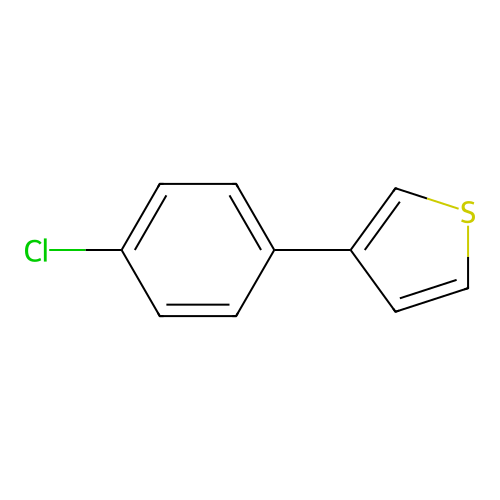 3-(4-Chlorophenyl)thiophene structure