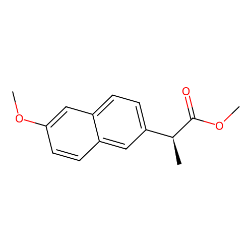 Naproxen methyl ester structure