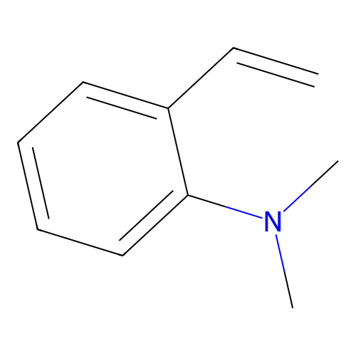 2-ethenyl-N,N-dimethylaniline structure