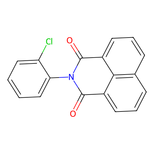 2-(2-Chlorophenyl)benzo[de]isoquinoline-1,3-dione structure
