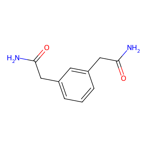 2-[3-(2-Amino-2-oxoethyl)phenyl]acetamide structure