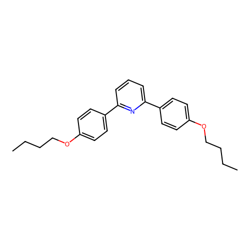 2,6-Bis(4-butoxyphenyl)pyridine structure