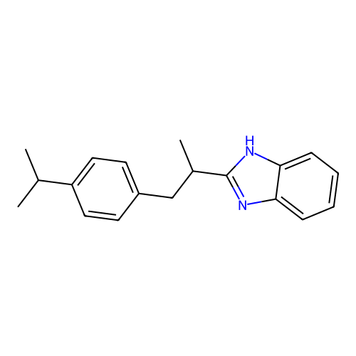 2-[2-(4-Isopropylphenyl)-1-methylethyl]-1H-benzimidazole structure