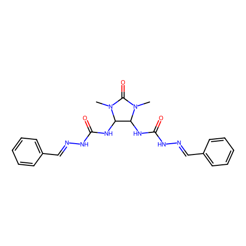 C21H24N8O3 structure