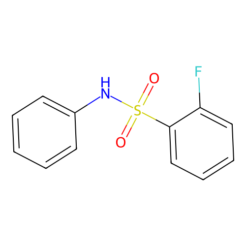 2-fluoro-N-phenylbenzenesulfonamide structure