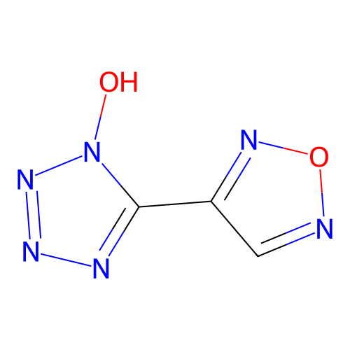 5-(1,2,5-oxadiazol-3-yl)-1H-tetrazol-1-ol structure