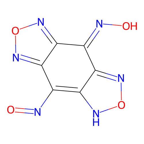 C6H2N6O4 structure