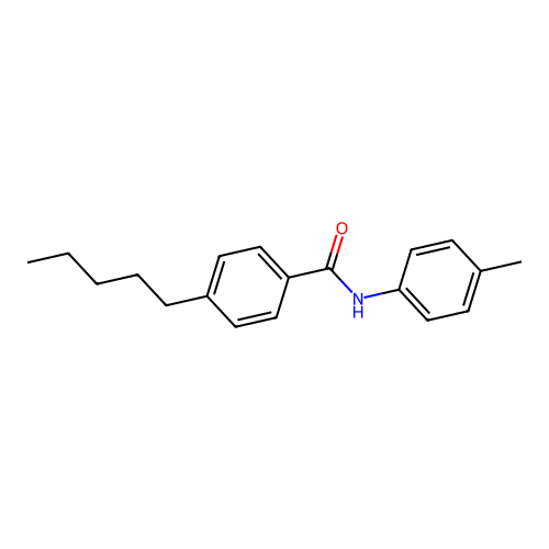 N-(4-Methylphenyl)-4-pentylbenzamide structure