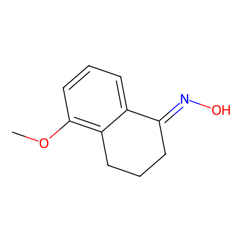 5-methoxy-3,4-dihydronaphthalen-1(2H)-one oxime structure