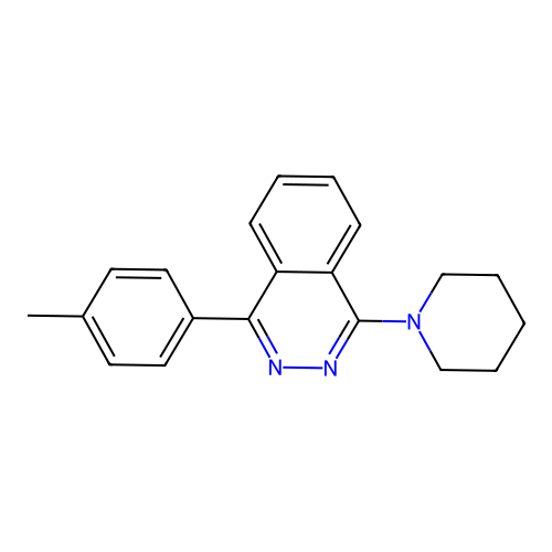 1-(4-Methylphenyl)-4-(piperidin-1-yl)phthalazine structure
