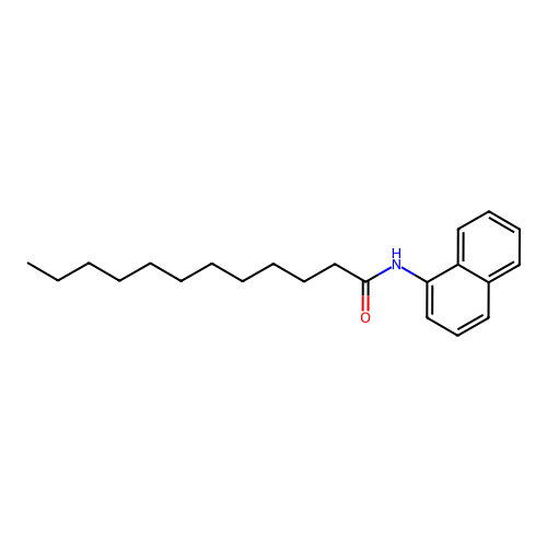 N-(1-萘基)十二酰胺 structure