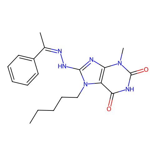 C19H24N6O2 structure