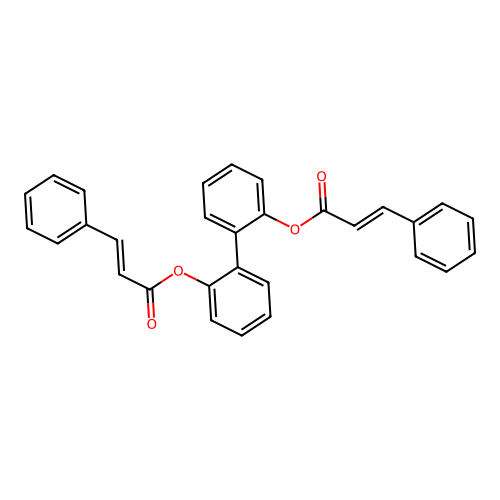 2,2'-Biphenylene dicinnamate structure