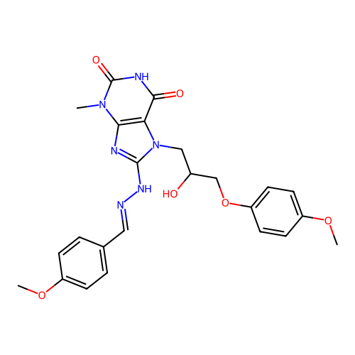 C24H26N6O6 structure