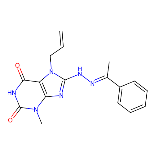 C17H18N6O2 structure