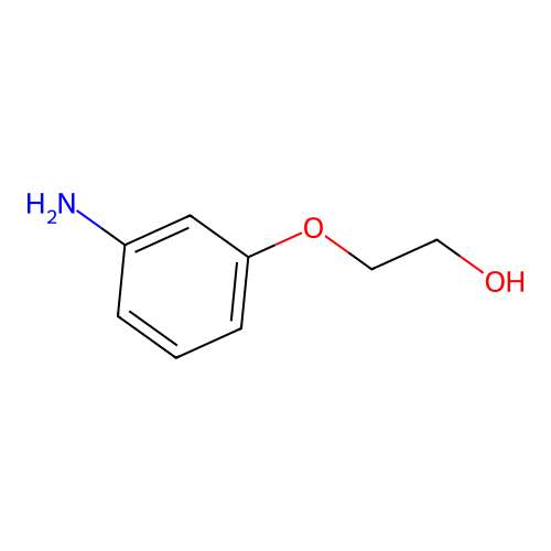 2-(3-Aminophenoxy)ethan-1-ol structure