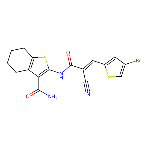 C17H14BrN3O2S2 structure
