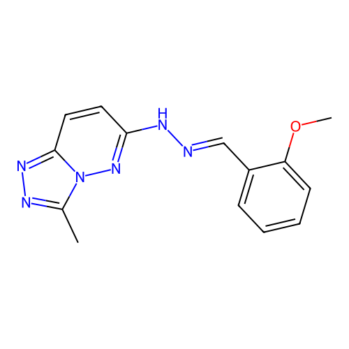 C14H14N6O structure